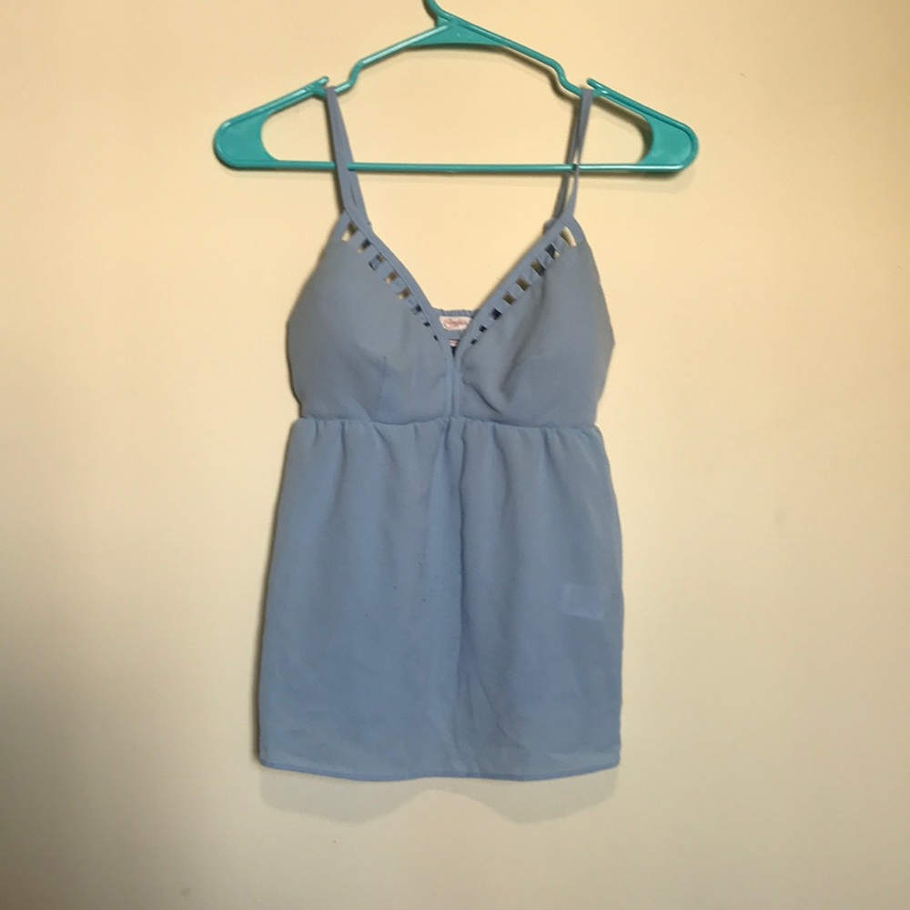 Baby Blue Tank Top